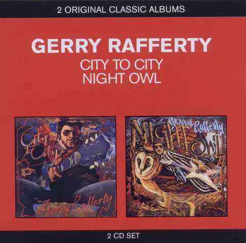 Gerry Rafferty – CD CLASSIC ALBUMS - CITY TO CITY