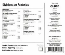 Saskia Coolen – DIVISIONS AND FANTASIAS (CD)
