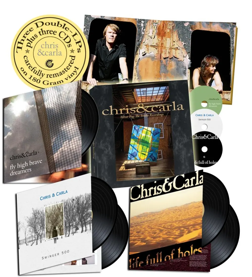 Chris & Carla – VELVET FOG: THE STUDIO RECORDINGS (Vinyl)