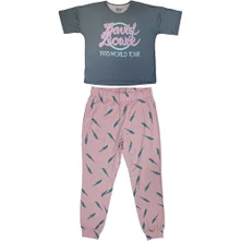 Pyžamo Ladies Pyjamas: 1978 World Tour (Blue & Pink)