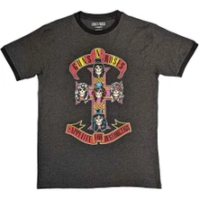 Guns N’ Roses, Tričko Appetite for Destruction, Unisex, Šedá