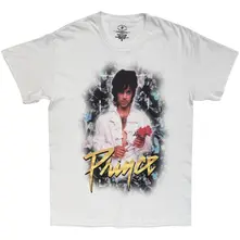Unisex T-Shirt: Flowers (White) thumbnail