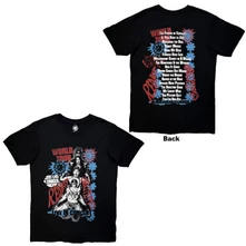 Red hot chili peppers, Tričko Blood Sugar Sex Magik Tracklist, Unisex, Čierna