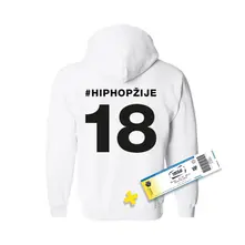 Hip Hop Žije Festival – 2018 Mikina + VIP Lístok (Balík)