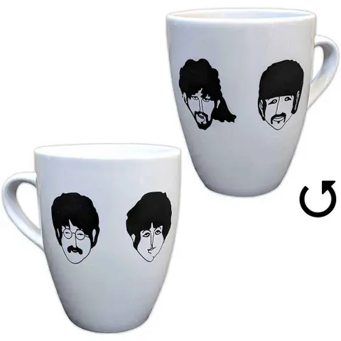 Unboxed Mug: Yellow Submarine Faces Marrow (White)