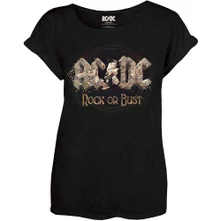 AC/DC, Tričko Rock or Bust, Žena, Čierna