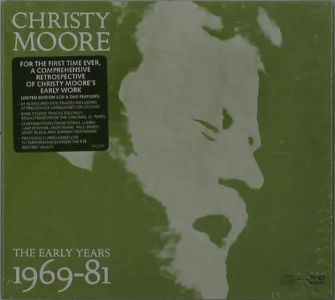 Christy Moore – CD THE EARLY YEARS: 1969 - 81