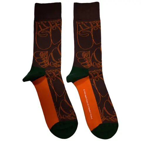 Rubber Soul Text Outlines Repeat