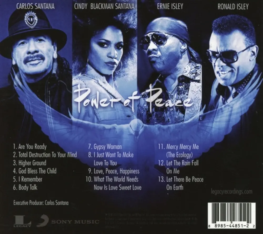 The Isley Brothers & Santana – POWER OF PEACE (CD)