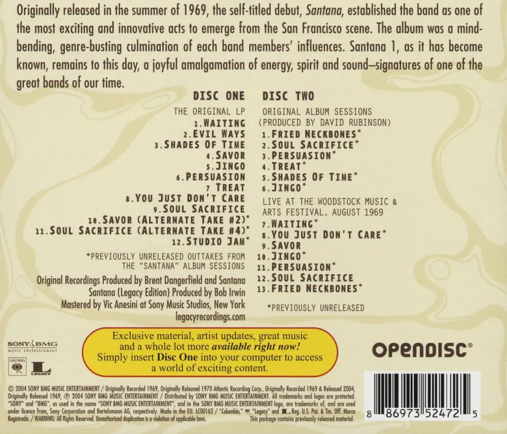 Santana (Enhanced CD)