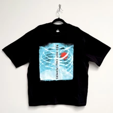 Tričko Unisex Oversized Boxy T-Shirt: X-Ray (Black)