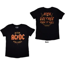 AC/DC, Tričko High Voltage RnR, Žena, Čierna