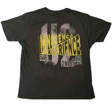 U2, Tričko I+E London Event 2015, Unisex, Šedá