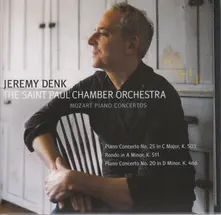 Jeremy Denk & The Saint Paul Chamber Orchestra, CD MOZART PIANO CONCERTOS