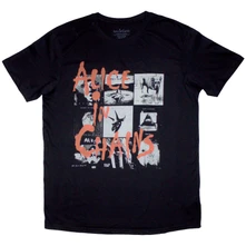 Alice In Chains, Tričko Albums Montage, Unisex, Čierna