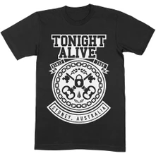 Tonight Alive, Tričko TA Keys, Unisex, Čierna