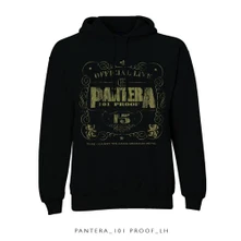 Pantera, Mikina 101 Proof, Unisex, Čierna