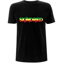 Skindred, Tričko Rasta Logo, Unisex, Čierna