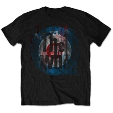 The Who, Tričko Target Texture, Unisex, Čierna