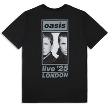 Tričko Unisex T-Shirt: London 3 Aug Event (Black) (Back Print & Ex-Tour)