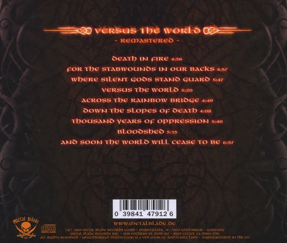 Amon Amarth – VERSUS THE WORLD (CD)