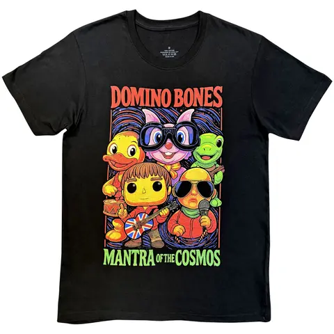 Unisex T-Shirt: Domino Bones (Black)