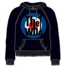 The Who, Mikina Target Classic, Unisex, Čierna