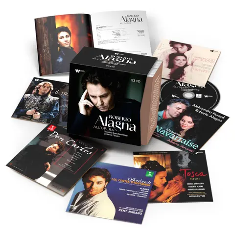 ALAGNA, ROBERTO - COMPLET OPERA RECORDINGS ON WARNER CLASSICS