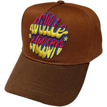 Willie Nelson, Šiltovka Emblem, Unisex, Hnedá