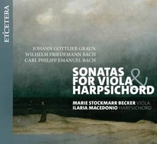 CD SONATAS FOR VIOLA & HARPSICHORD