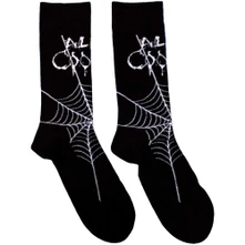 Alice Cooper, Ponožky Web, Unisex, Čierna