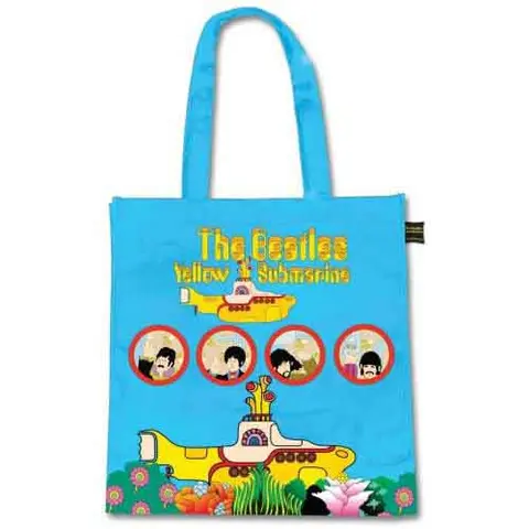 Eco Shopper: Yellow Submarine (Blue) (Back Print)