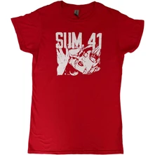 Sum 41, Tričko Embrace, Žena, Červená