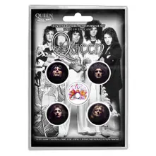 Queen – Faces (Button Badge Pack) (Odznak)