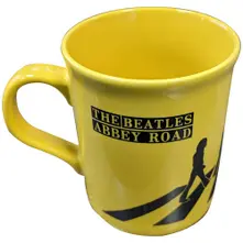 Unboxed Mug: Abbey Road Silhouettes (Yellow) thumbnail