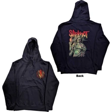 Slipknot, Mikina Burn Me Away, Unisex, Modrá