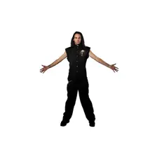 Unisex Worker Shirt: Game Over (Black) (Back Print) thumbnail