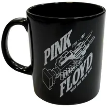 Unboxed Mug: Robot Hands Wish You Were Here 50 (Black) thumbnail