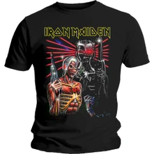 Iron Maiden, Tričko Terminate, Unisex, Čierna