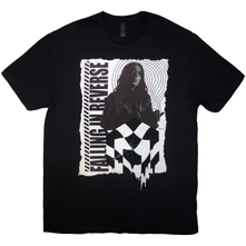 Falling In Reverse, Tričko 21 Chequered, Unisex, Čierna