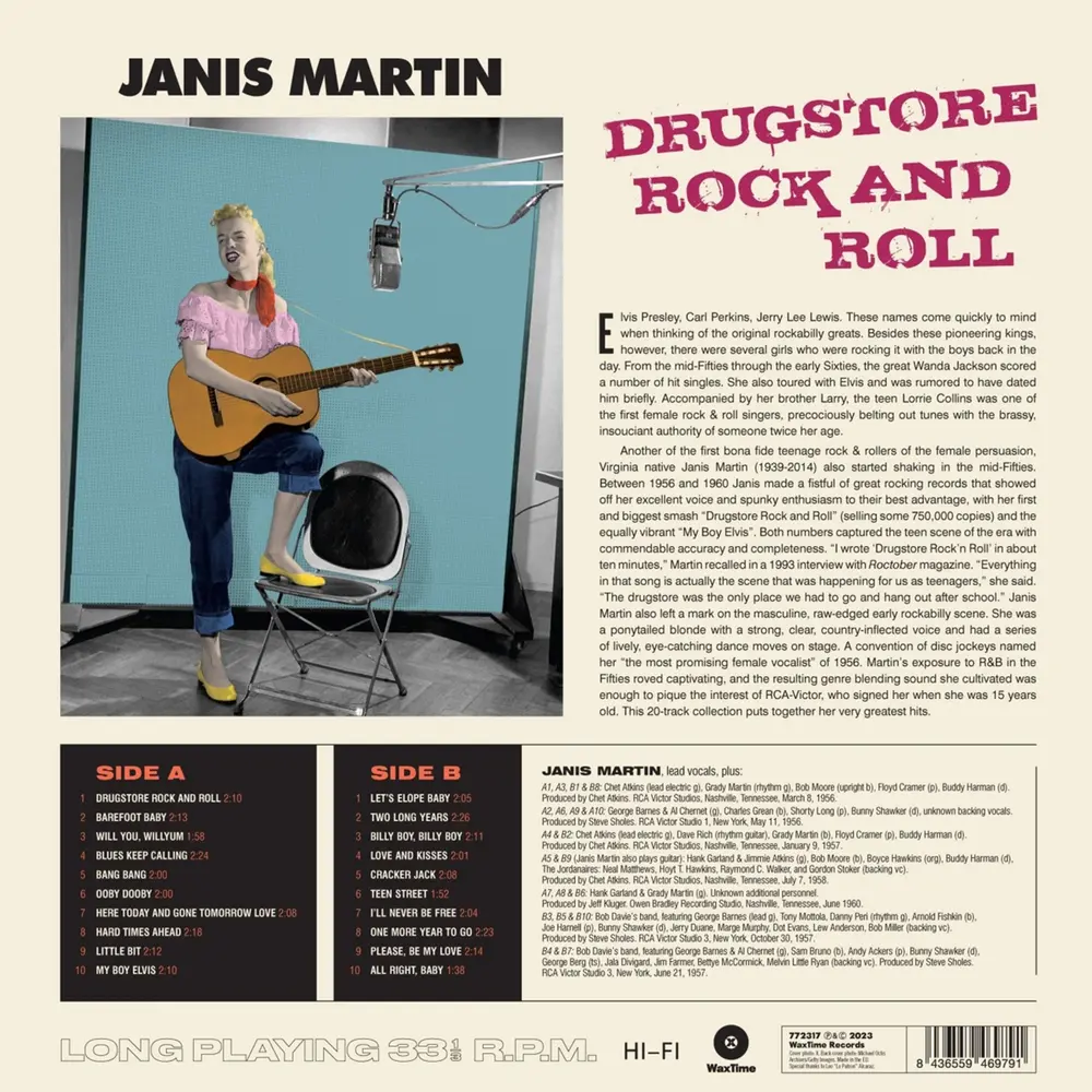 Janis Martin – DRUGSTORE ROCK AND ROLL (Vinyl)