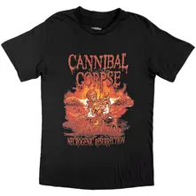 Unisex T-Shirt: Necrogenic Resurrection (Black) (Back Print) thumbnail