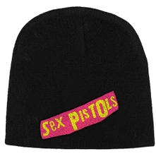 Sex Pistols, Čapica Logo, Unisex, Čierna