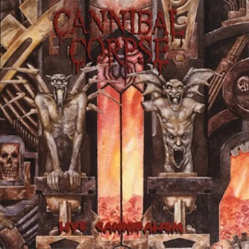 Cannibal Corpse – LIVE CANNIBALISM (White Vinyl) (Vinyl)