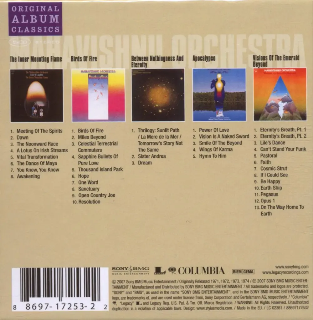Mahavishnu Orchestra – Original Album Classics (CD)