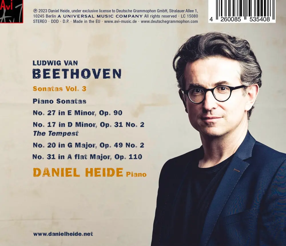 BEETHOVEN, SONATAS VOL. 3