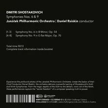 DMITRI SHOSTAKOVICH: SYMPHONIES NOS. 6 & 9 thumbnail