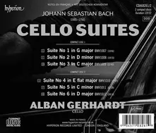 BACH THE CELLO SUITES thumbnail