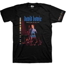 David Bowie, Tričko Live In Paris, Unisex, Čierna