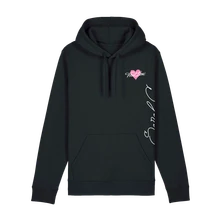 Sarah C, Mikina First Love, Unisex, Čierna